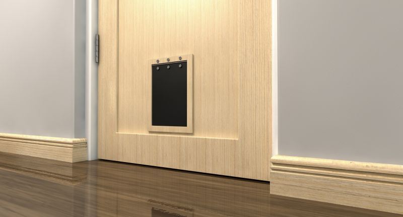 Cat Door Installation detail